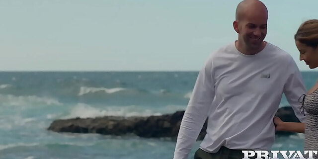 ass,beach,beauty,big tits,blowjob,brunette,facial,latina,long hair,natural tits,outdoor,perfect,piercing,pretty