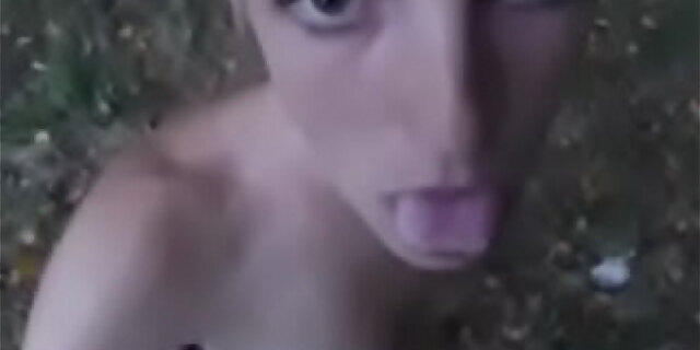 blowjob,flat chested,german amateur,public,skinny