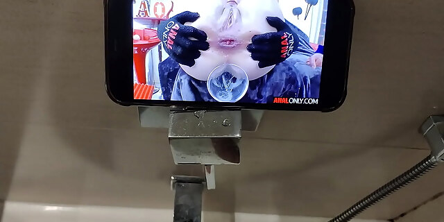 anal,big ass,boyfriend,cum,cumshot,handjob,homemade,milf,watching