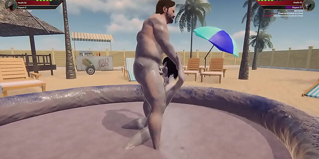 3d,anal,blowjob,doggystyle,fighting,oral,sex,wrestling