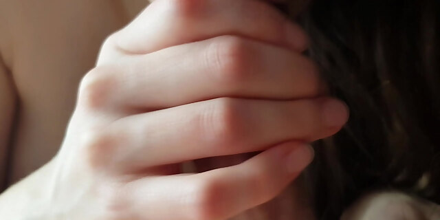 amateur,blowjob,closeup,couple,cum,cumshot,handjob,juicy,licking,oral,orgasm,pov