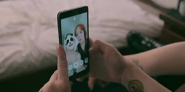 feet,fetish,foot fetish,lesbian,redhead,tiny