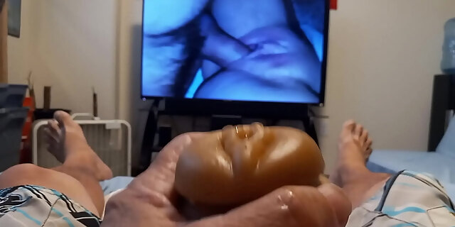 cumshot,fleshlight,masturbation,orgasm,solo