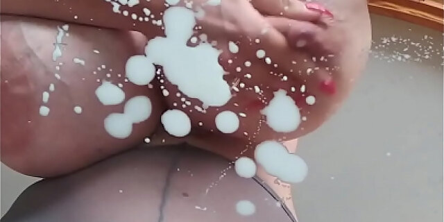 black,boobs,bra,huge tits,pantyhose